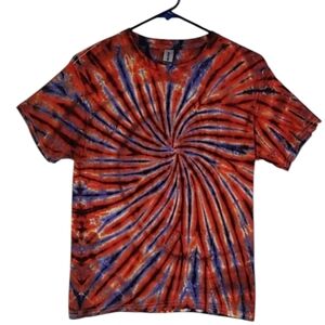 NEW TIE DYE S/S T SHIRT YOUTH MEDIUM